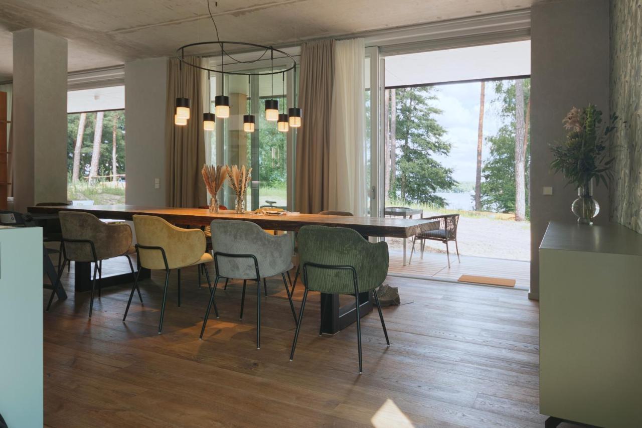 Marina Maisonette Seeblick Mit Pool Und Sauna Bad Saarow Luaran gambar