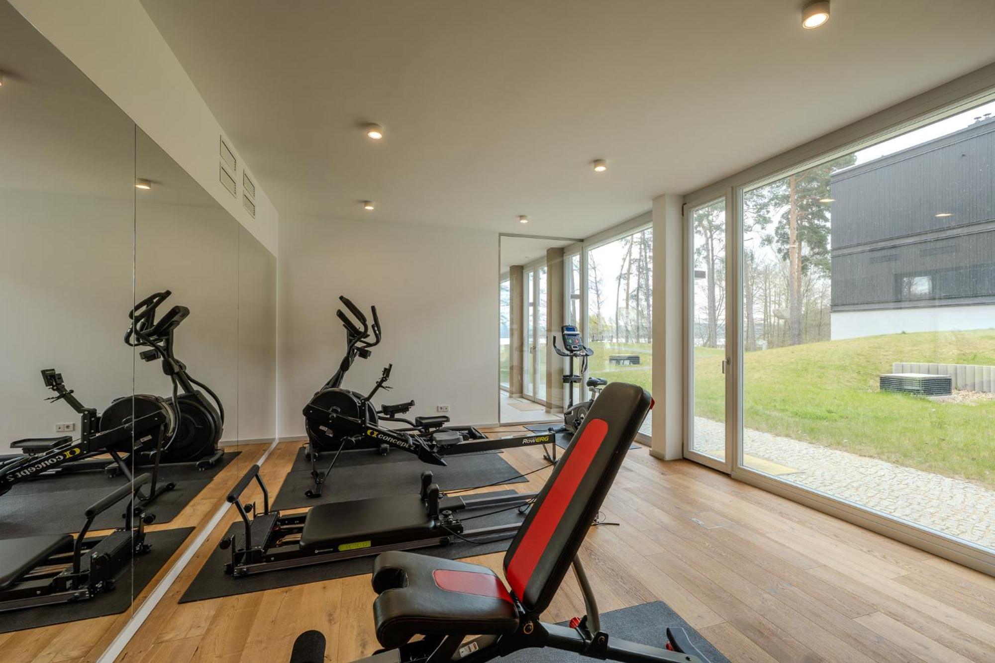 Marina Maisonette Seeblick Mit Pool Und Sauna Bad Saarow Luaran gambar