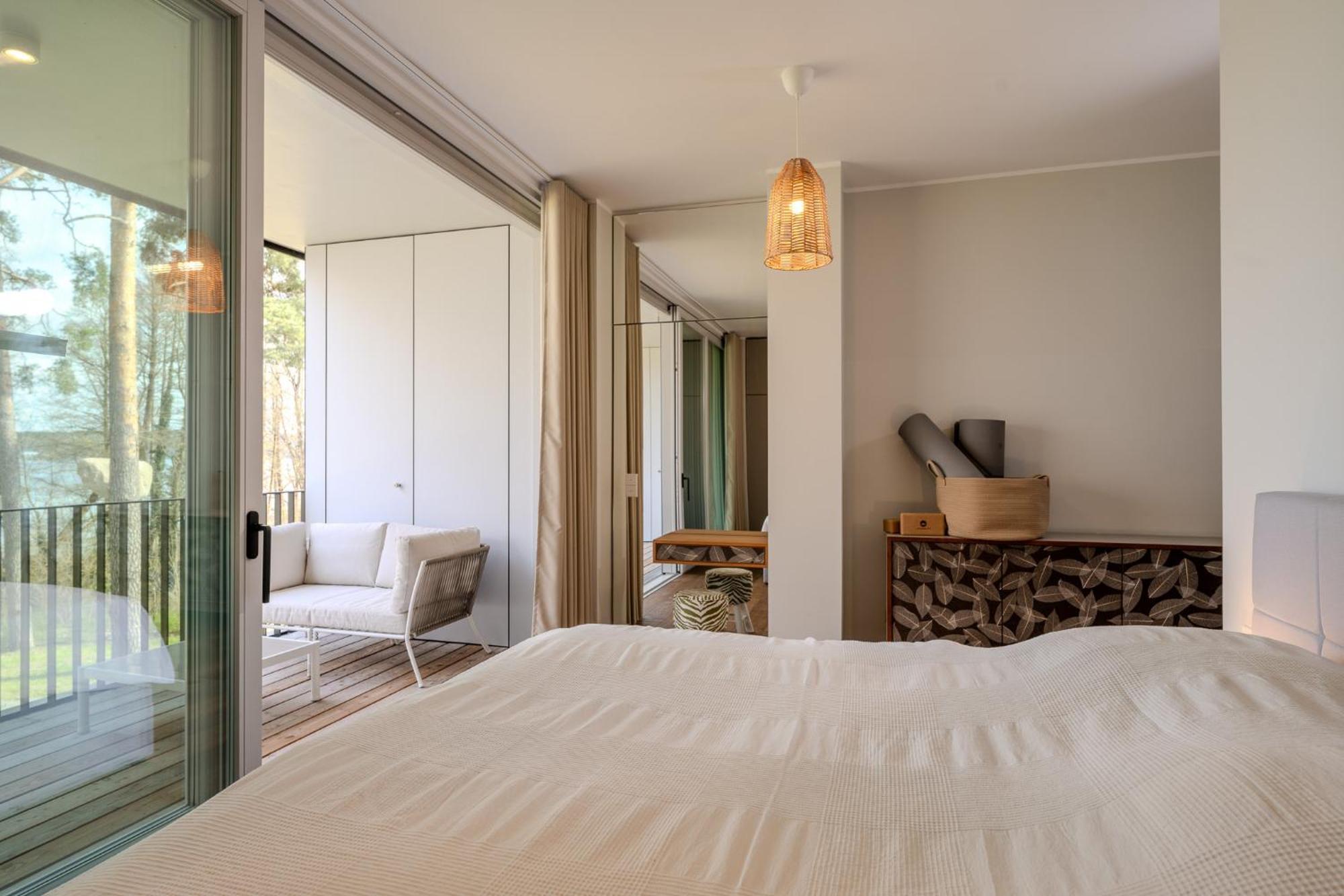 Marina Maisonette Seeblick Mit Pool Und Sauna Bad Saarow Luaran gambar