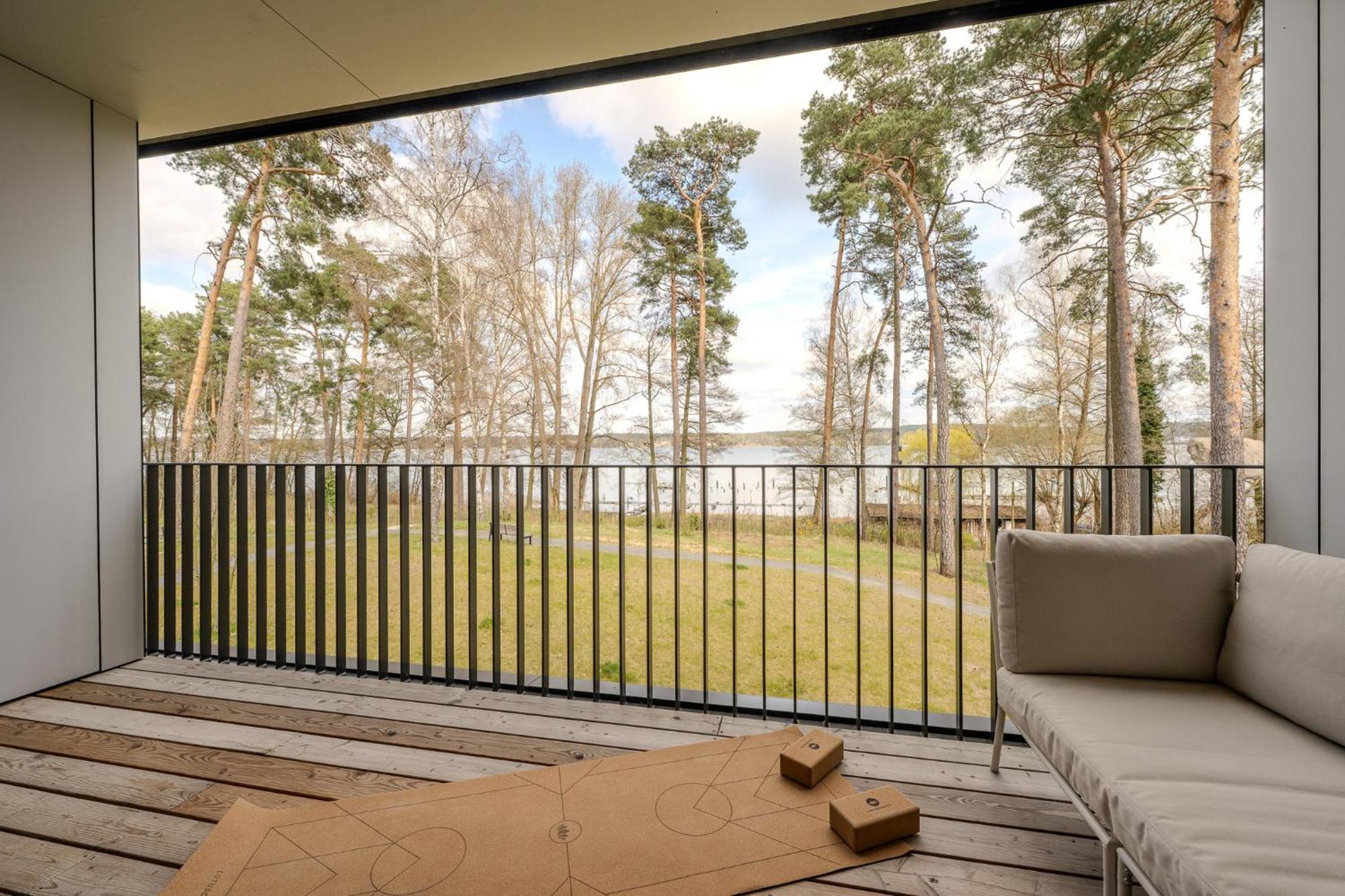 Marina Maisonette Seeblick Mit Pool Und Sauna Bad Saarow Luaran gambar